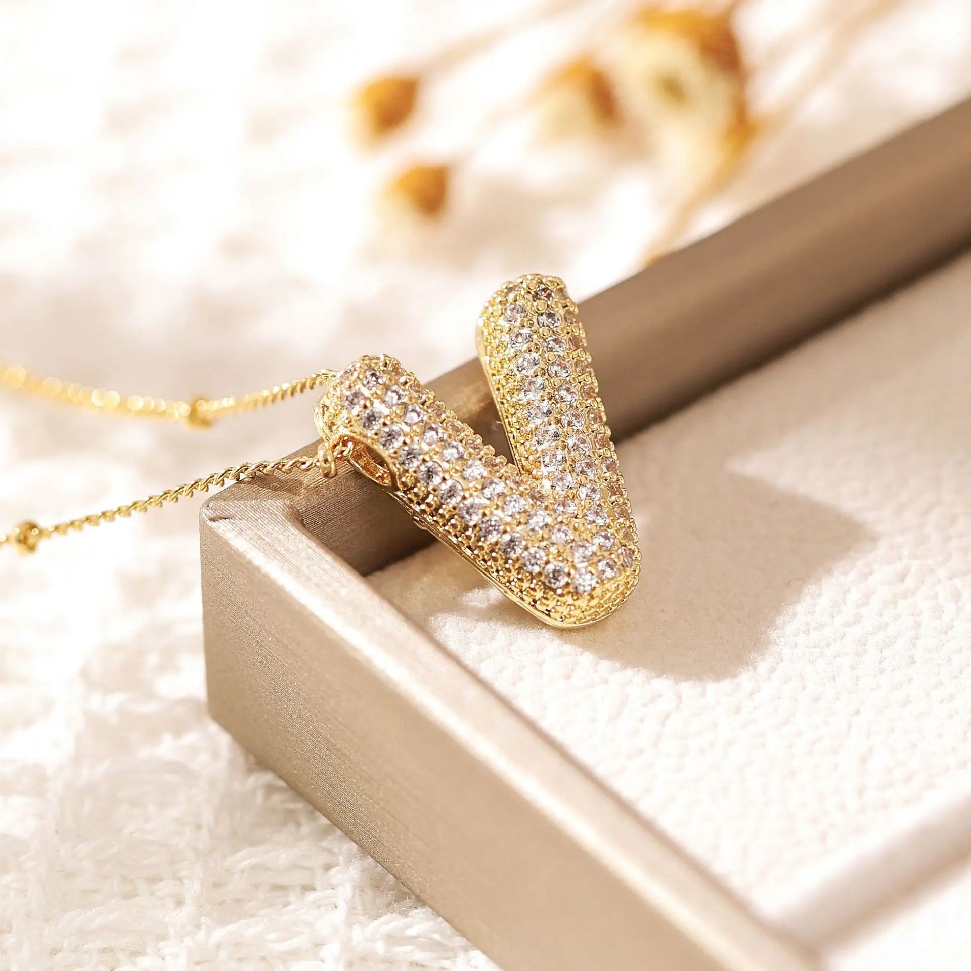 Balloon Letter Necklace