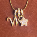 Star Letter Necklace