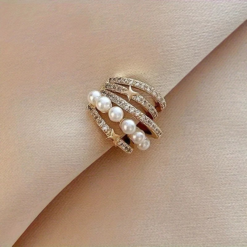 Pearl Ear Clip Ear Cuff