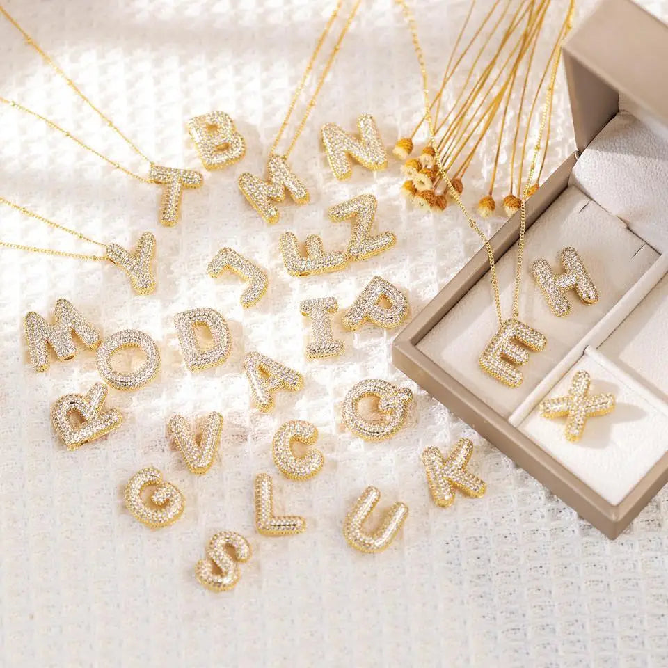 Balloon Letter Necklace
