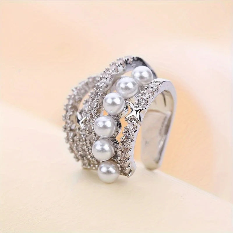 Pearl Ear Clip Ear Cuff