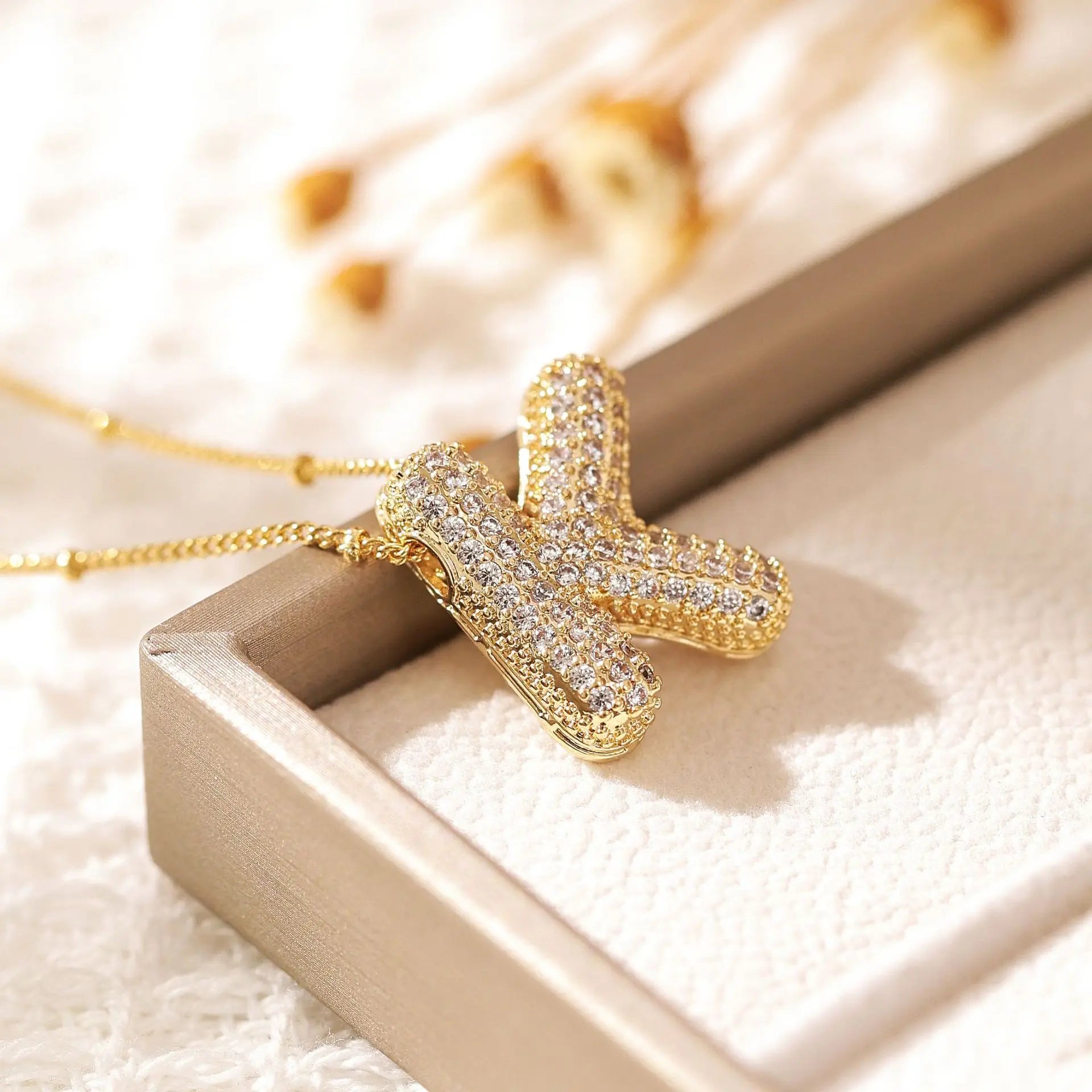 Balloon Letter Necklace