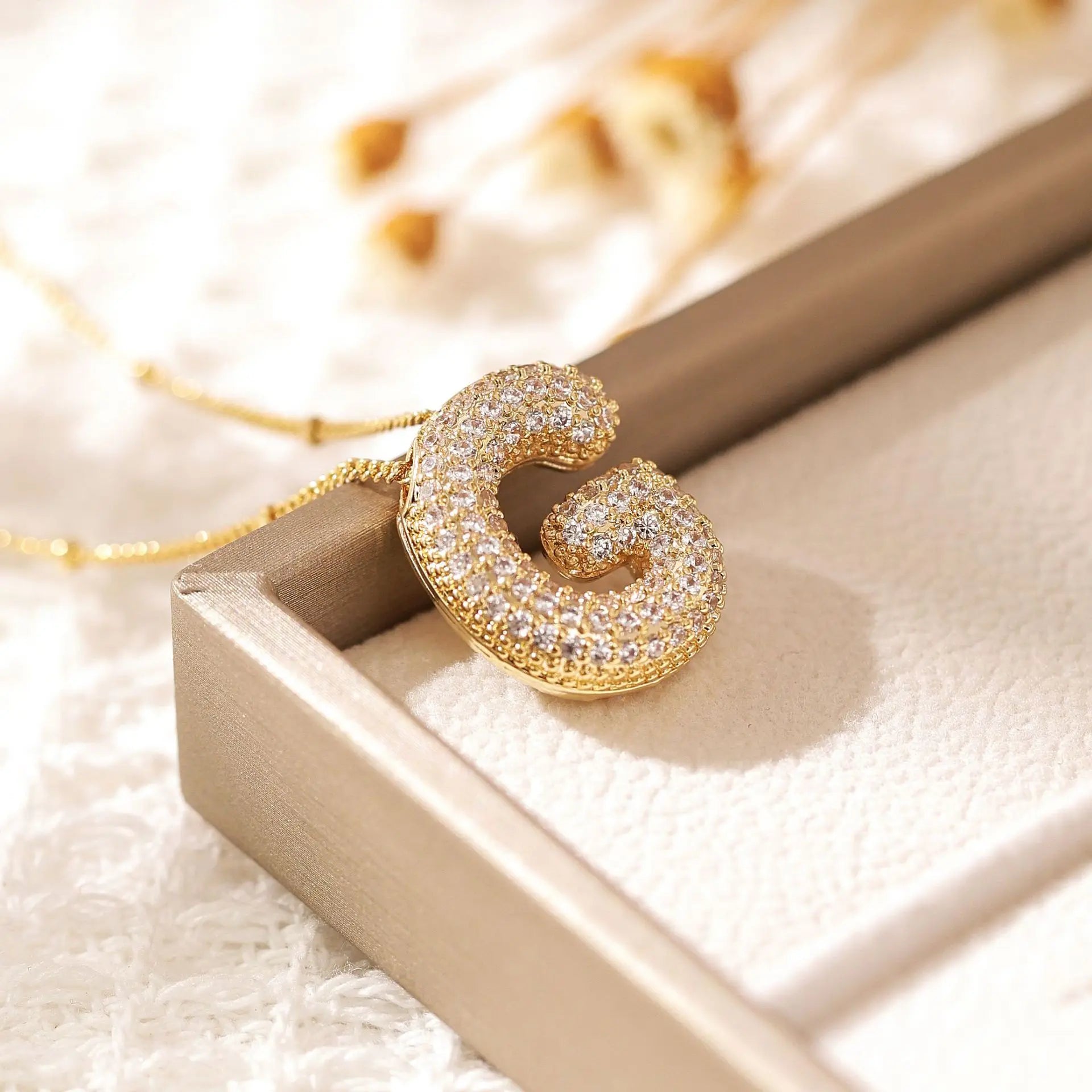 Balloon Letter Necklace