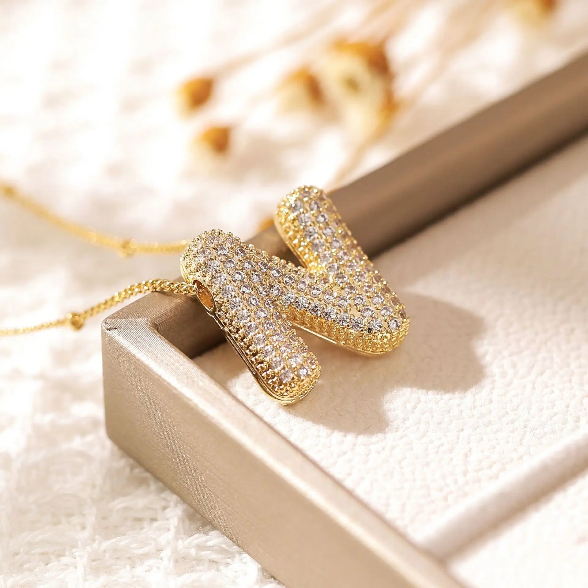 Balloon Letter Necklace