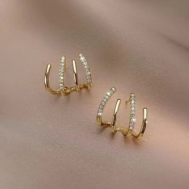 Four Claws Stud Earrings